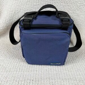 SummaTech Blue Camera Bag‎ Compact Travel Carry Case Shoulder Strap